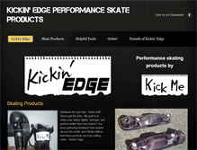 Tablet Screenshot of kickinedge.com